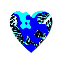 Abstract Tropical Heart Magnet