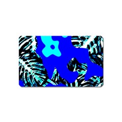 Abstract Tropical Magnet (name Card) by 3cl3ctix