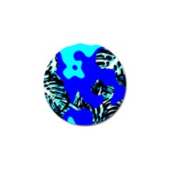 Abstract Tropical Golf Ball Marker by 3cl3ctix