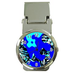 Abstract Tropical Money Clip Watches