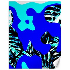 Abstract Tropical Canvas 12  X 16  by 3cl3ctix