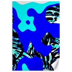 Abstract Tropical Canvas 12  X 18  by 3cl3ctix