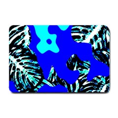 Abstract Tropical Small Doormat 