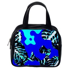 Abstract Tropical Classic Handbag (one Side) by 3cl3ctix