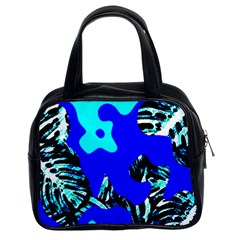 Abstract Tropical Classic Handbag (two Sides) by 3cl3ctix