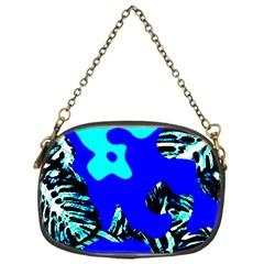 Abstract Tropical Chain Purse (One Side)