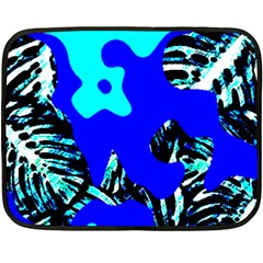 Abstract Tropical Fleece Blanket (Mini)