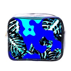 Abstract Tropical Mini Toiletries Bag (One Side)