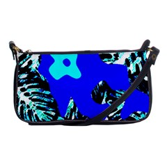 Abstract Tropical Shoulder Clutch Bag