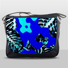 Abstract Tropical Messenger Bag