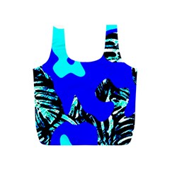 Abstract Tropical Full Print Recycle Bag (S)