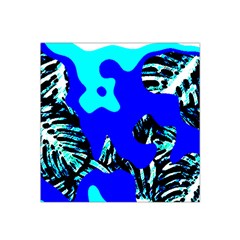 Abstract Tropical Satin Bandana Scarf