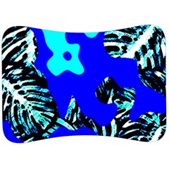 Abstract Tropical Velour Seat Head Rest Cushion by 3cl3ctix