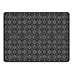 Black Lace Fleece Blanket (small) by SychEva