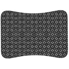 Black Lace Velour Seat Head Rest Cushion by SychEva