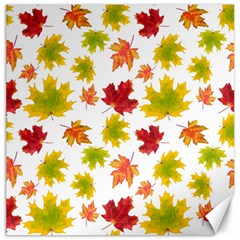 Bright Autumn Leaves Canvas 12  X 12  by SychEva