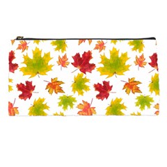 Bright Autumn Leaves Pencil Case by SychEva