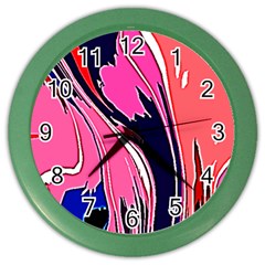 Painted Marble Color Wall Clock by 3cl3ctix