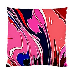 Painted Marble Standard Cushion Case (one Side) by 3cl3ctix