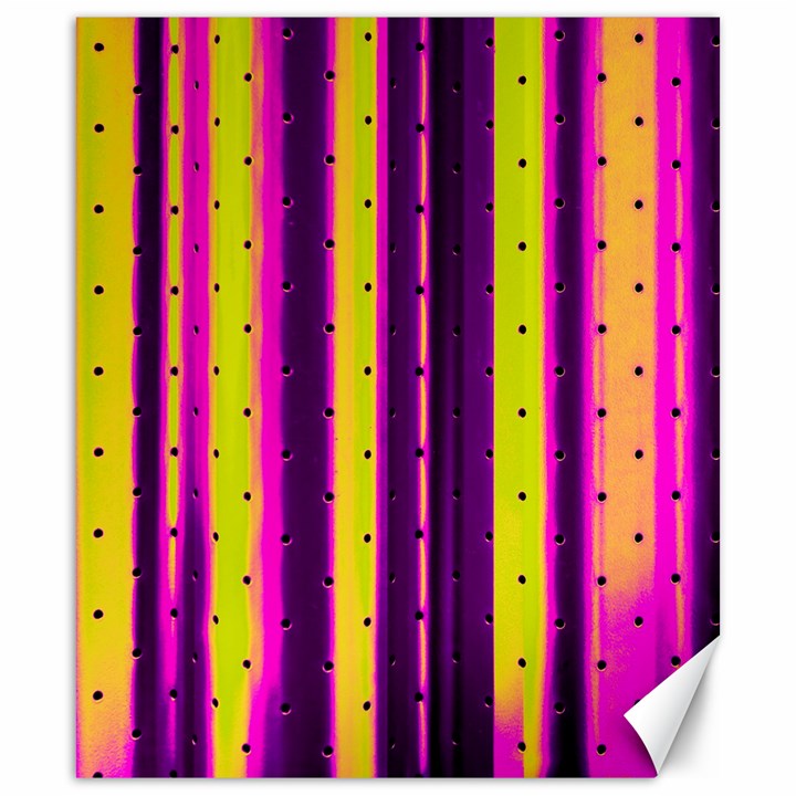 Warped Stripy Dots Canvas 20  x 24 