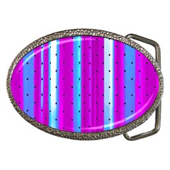 Warped Stripy Dots Belt Buckles by essentialimage365