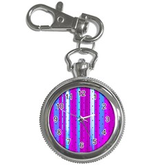 Warped Stripy Dots Key Chain Watches by essentialimage365