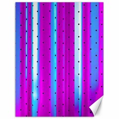 Warped Stripy Dots Canvas 12  X 16  by essentialimage365