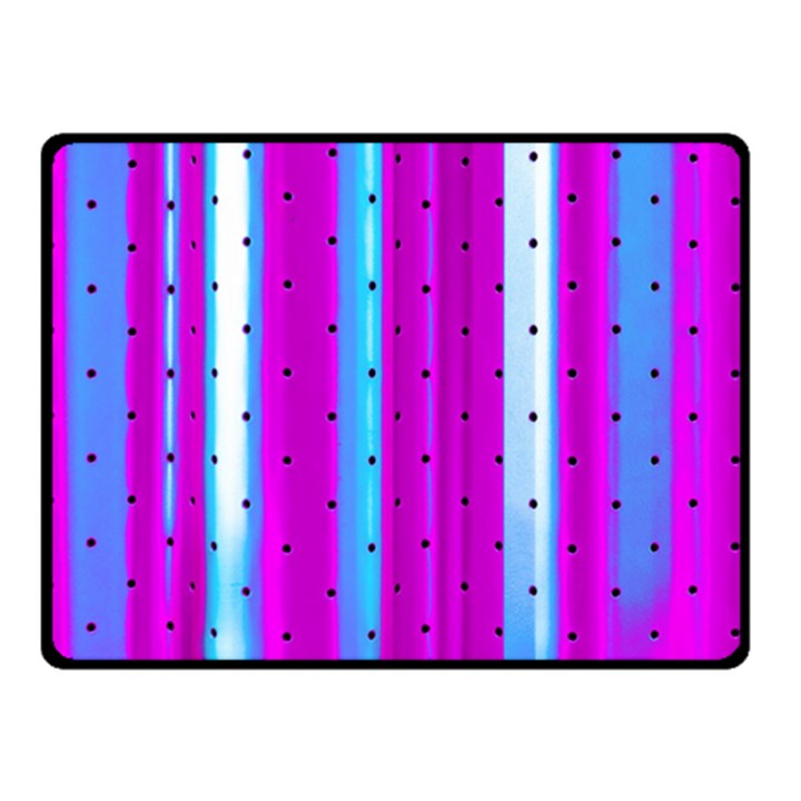 Warped Stripy Dots Fleece Blanket (Small)