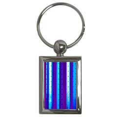 Warped Stripy Dots Key Chain (rectangle) by essentialimage365