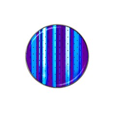 Warped Stripy Dots Hat Clip Ball Marker (10 Pack) by essentialimage365