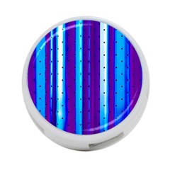 Warped Stripy Dots 4-port Usb Hub (two Sides) by essentialimage365