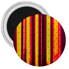 Warped Stripy Dots 3  Magnets by essentialimage365