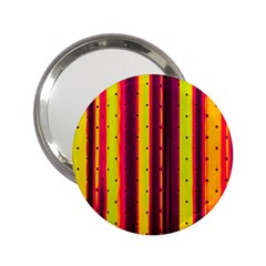 Warped Stripy Dots 2 25  Handbag Mirrors