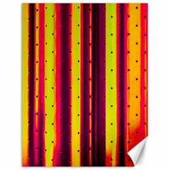 Warped Stripy Dots Canvas 12  X 16  by essentialimage365