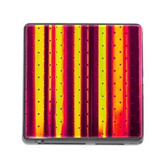 Warped Stripy Dots Memory Card Reader (square 5 Slot) by essentialimage365