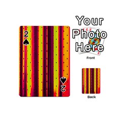 Warped Stripy Dots Playing Cards 54 Designs (mini)