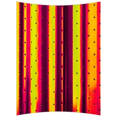 Warped Stripy Dots Back Support Cushion by essentialimage365