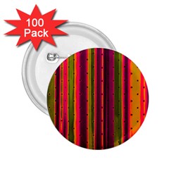 Warped Stripy Dots 2 25  Buttons (100 Pack) 