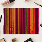 Warped Stripy Dots Cosmetic Bag (XL) Front