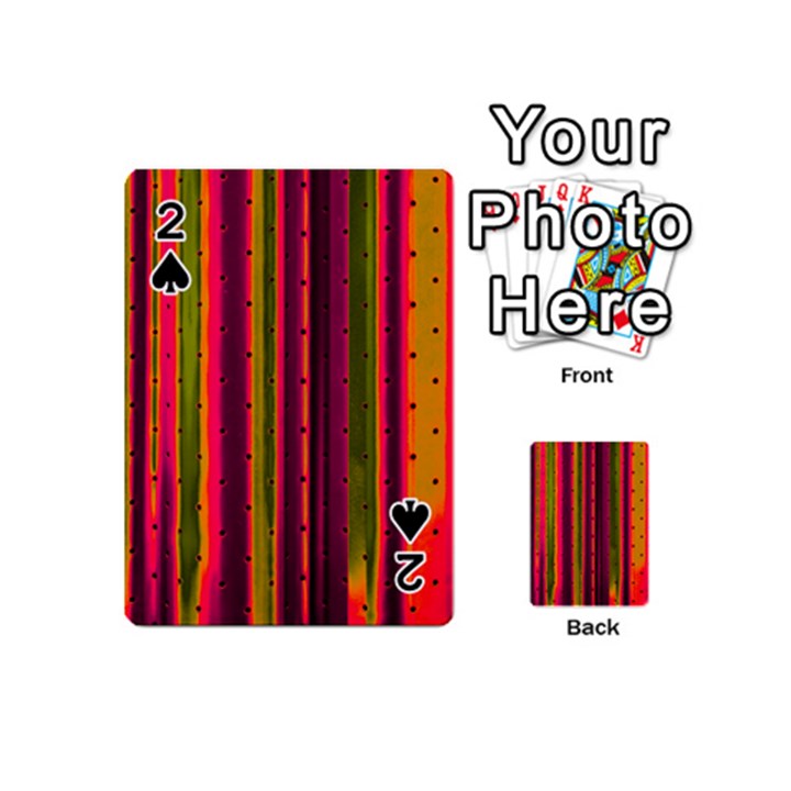 Warped Stripy Dots Playing Cards 54 Designs (Mini)