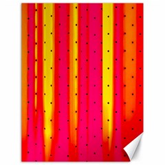 Warped Stripy Dots Canvas 18  X 24  by essentialimage365