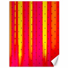 Warped Stripy Dots Canvas 36  X 48  by essentialimage365