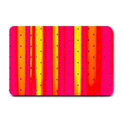 Warped Stripy Dots Small Doormat  by essentialimage365