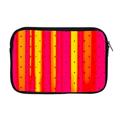 Warped Stripy Dots Apple Macbook Pro 17  Zipper Case by essentialimage365