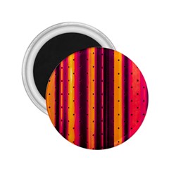 Warped Stripy Dots 2 25  Magnets