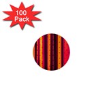 Warped Stripy Dots 1  Mini Buttons (100 pack)  Front