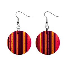 Warped Stripy Dots Mini Button Earrings by essentialimage365