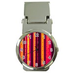 Warped Stripy Dots Money Clip Watches Front