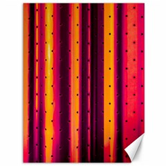 Warped Stripy Dots Canvas 36  X 48  by essentialimage365