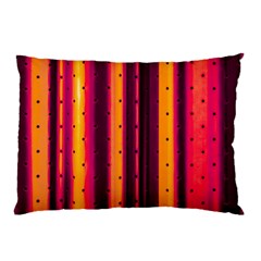 Warped Stripy Dots Pillow Case by essentialimage365